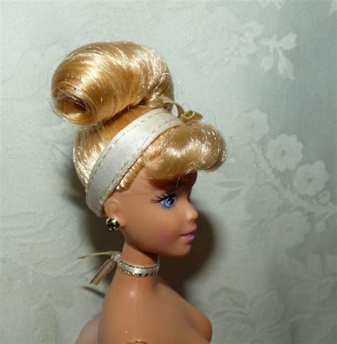 Nude Mattel Disney Barbie Cinderella Winter Dreams Blonde Hair