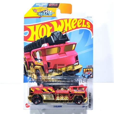 HOT WHEELS Merah 風火輪 5 紅色報警器 F 2024 蝦皮購物