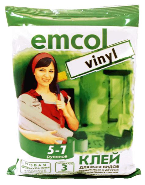 Клей для обоев Emcol — ООО «СОТ-КОМБИ»