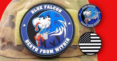 Blue Falcon Challenge Coin Air Force Limited Edition Etsy