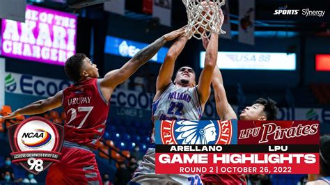 Ncaa Season Game Highlights Arellano Vs Lpu Men S Basketball