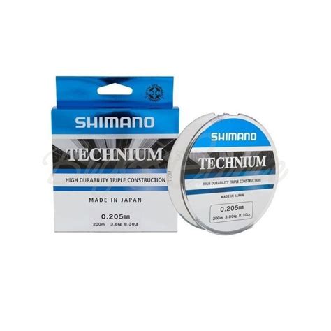 Купить леску SHIMANO Technium 200 м 0,165 мм в интернет магазине ...