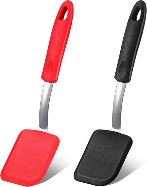 Amazon Yetene Silicone Cookie Spatula Turner 2 Pack Mini Brownie