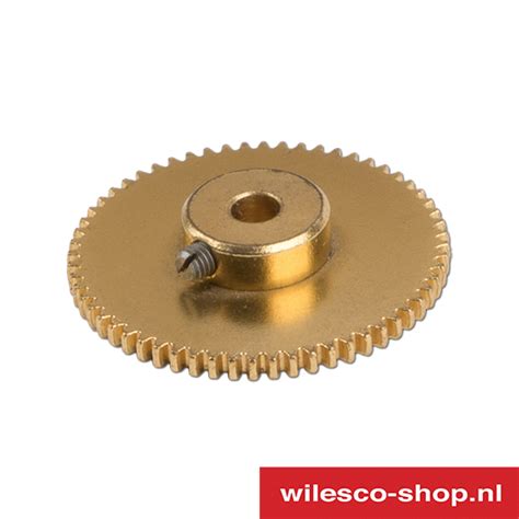 WILESCO SHOP NL 01919 Tandwiel 60 Tanden En Boorgat 4 Mm