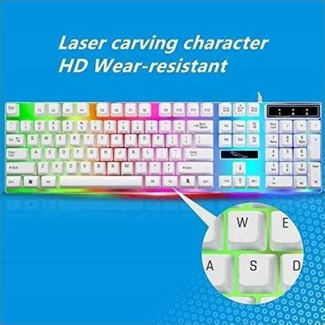 Sky Touch G Keyboard Wired Usb Gaming Mouse Flexible Polychromatic