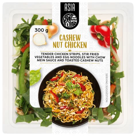 Asia Cashew Nut Chicken Ready Meal 300g | Microwave Meals | Ready Meals ...