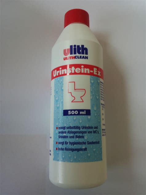 500 ml. Urinsteinlöser flüssig Urinstein WC - Reiniger (1 Liter = 9,90 ...