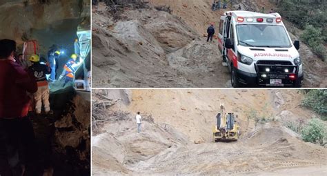 Alud De Tierra En Tlatlauquitepec Sepulta A Dos Trabajadores Un Joven