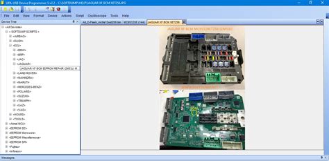 JAGUAR XF BCM XET256 EEPROM REPAIR SoftDump Scripts And Calculators