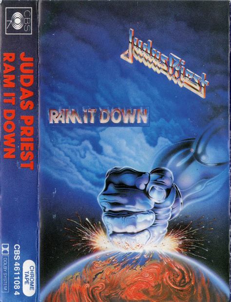 Judas Priest Ram It Down 1988 Cassette Discogs