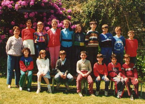 Photo De Classe Classe Melle Le Cann De 1988 Ecole Notre Dame De