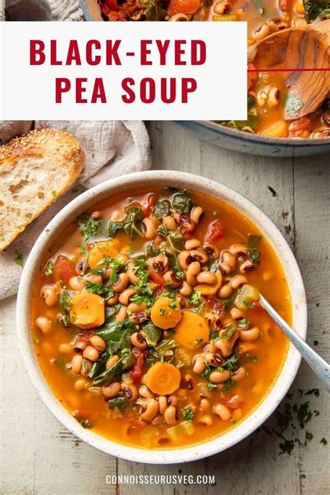 Black Eyed Pea Soup Healthy Vegan Dinner Recipes Soup Recipes Slow Cooker Vegan Soup Recipes