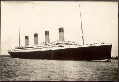 Photograph of Titanic, White Star Line | National Museums Liverpool