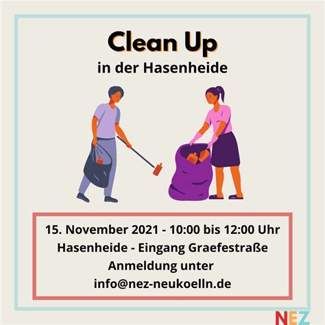 Clean Up In Der Hasenheide November Uhr Neuk Llner