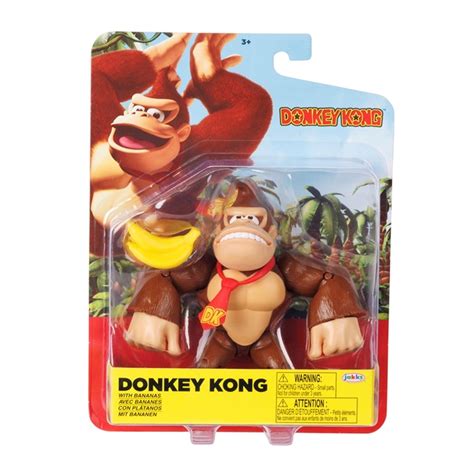 Nintendo Super Mario Donkey Kong With Bananas Action Figure Walmart