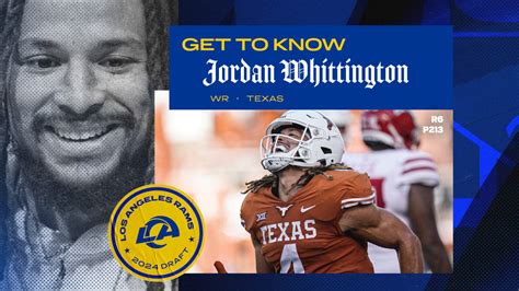 Get To Know Texas Wr Jordan Whittington Pick