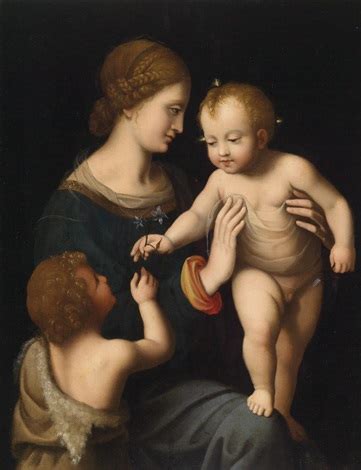 Maria Mit Kind Und Dem Johannesknaben Par Leonardo Da Vinci Sur Artnet