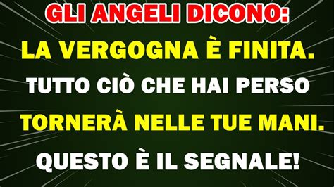 LA VERGOGNA È FINITA TUTTO CIÒ CHE HAI PERSO TORNERÀ NELLE TUE MANI