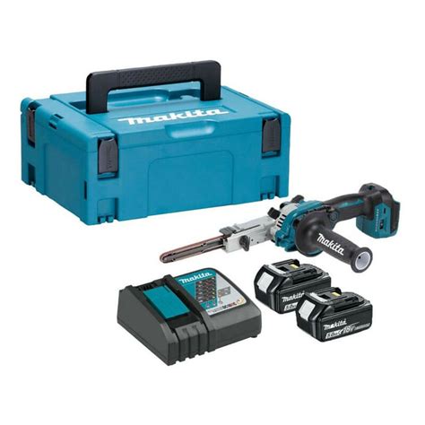 Ponceuse Bande V Bl Lxt X Ah En Coffret Makita Dbs Rtj