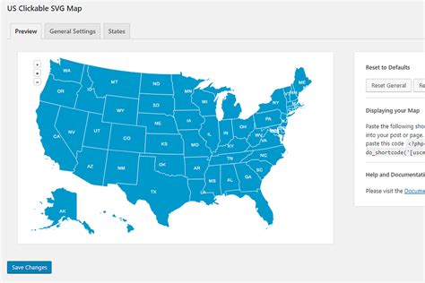 US Clickable SVG Map | Creative WordPress Plugins ~ Creative Market