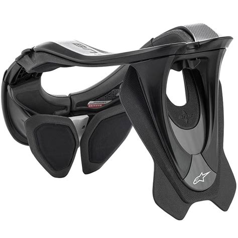 Alpinestars BNS Tech 2 Neck Brace Black Cool Grey FREE UK DELIVERY