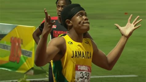 Jamaican Teen Nickecoy Bramwell Breaks Usain Bolt Under 17 400m Record