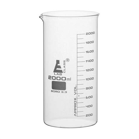 Beaker Glass Tf 2000ml Toughened Borosilicate Westlab