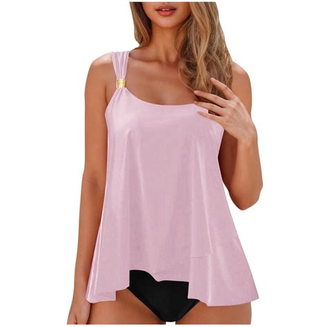 Divhosrg High Waisted Swimsuits For Women Bikini Sets For Women Girls Bathing Suit Womens