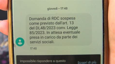 Reddito Di Cittadinanza Dall Inps Domani Altri 32 Mila Sms Di Stop