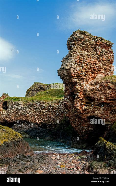 Dunbar castle ruins hi-res stock photography and images - Alamy