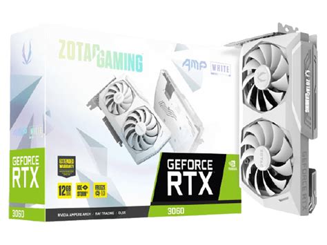 Zotac Rtx 3060 Amp Ed White ราคาการ์ดจอ