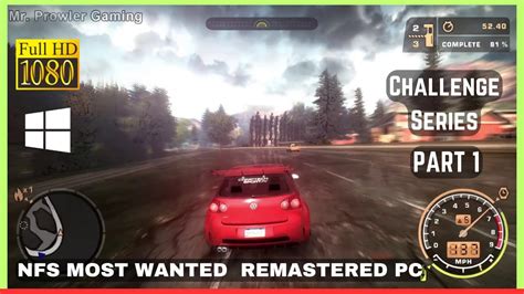 Are Nfs Most Wanted Challenge Series Still Hard To Play Part Youtube