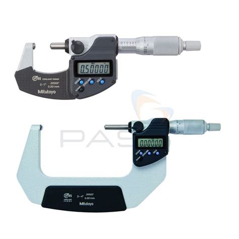 Mitutoyo Series 395 Digital Spherical Anvil Spindle Tube Micrometer