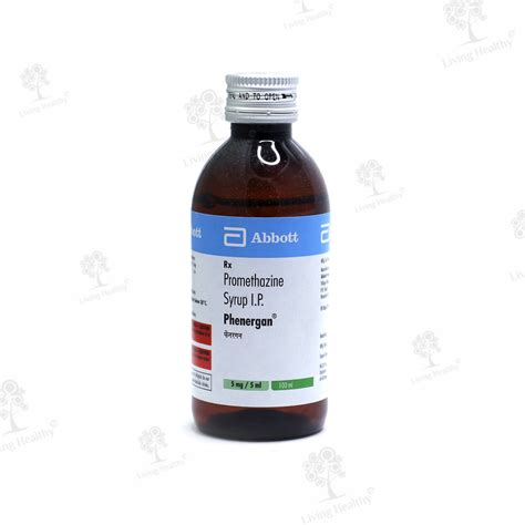 Buy PHENERGAN SYRUP 100 ML Online Living Healthy 24