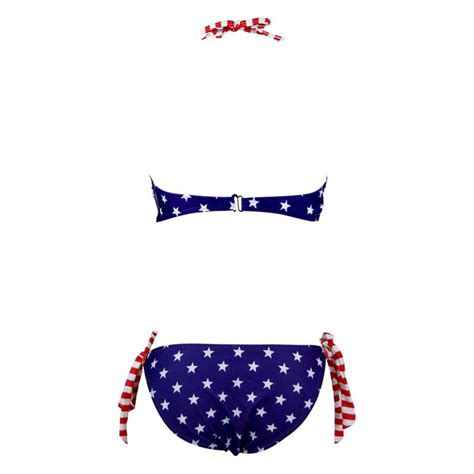 Twisted USA Flag Bikini BK