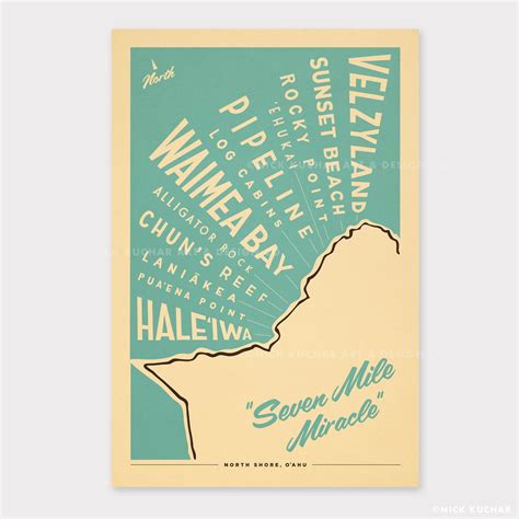 North Shore Oahu Hawaii Map Best Places To Eat On Oahu Food Trucks Map
