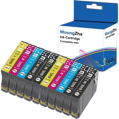 Woungzha Cartouches D Encre Xl Compatible Pour Epson Xl Pour