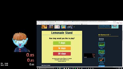 Cool Math 4 Kids Com Lemonade Stand | Kids Matttroy