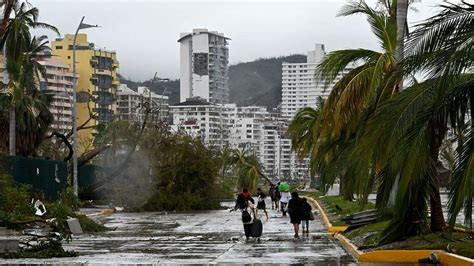 Epic Flooding, Shredded High-Rises in Wake of Hurricane Otis