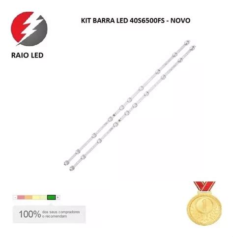 Kit Barra Led Tcl 40s6500fs 40s6500 40hr330m10a0 Novo C Nf MercadoLivre