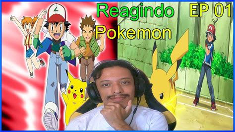 Reagindo Pokemon Ep 1 YouTube