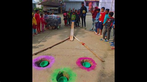 গ্রামের বাচ্চাদের নিয়ে আজ এক আজব খেলার আয়োজন করেছে আলফাদ ভাই বল