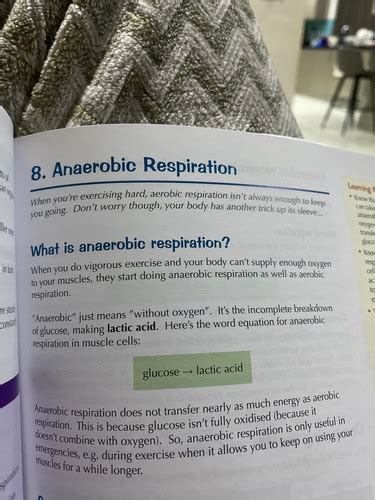 Bioenergetics Anaerobic Respiration Flashcards Quizlet