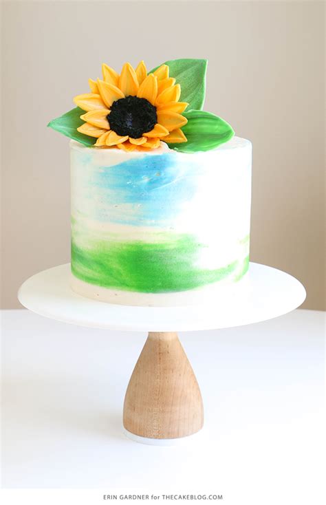 Sunflower Cake | The Cake Blog