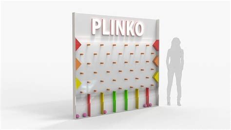 Plinko 3d Model Cgtrader