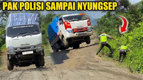 Pak Polisi Sampai NyungsepKekacauan Truk Semakin Membludak YouTube