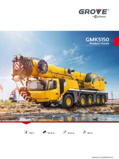 All Terrain Cranes Grove GMK4100L 2 Specifications CraneMarket