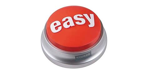 Staples Easy Button