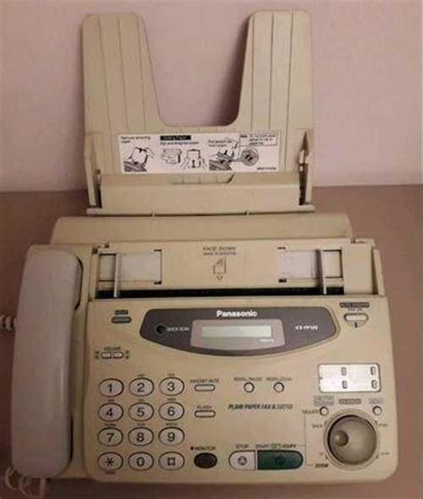 Факсимильный аппарат Panasonic KX-FP 105 Москва | Оргтехника и ...