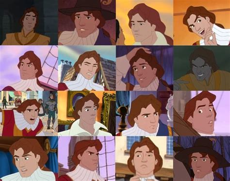 The Many Faces of John Rolfe | Pocahontas | Pinterest | Disney animated ...